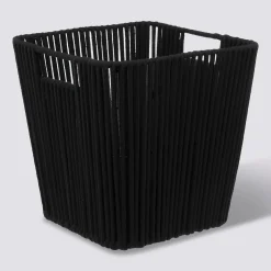 Panier tissu 31x31cm, Noir
