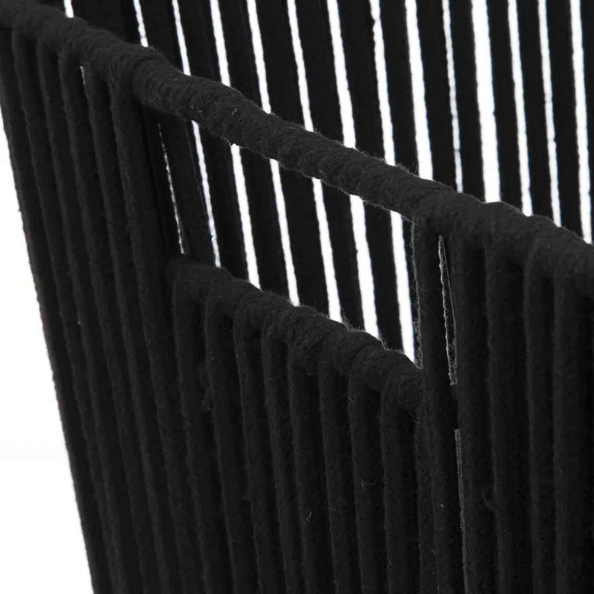Panier tissu 31x31cm, Noir