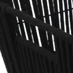 Panier tissu 31x15cm, Noir