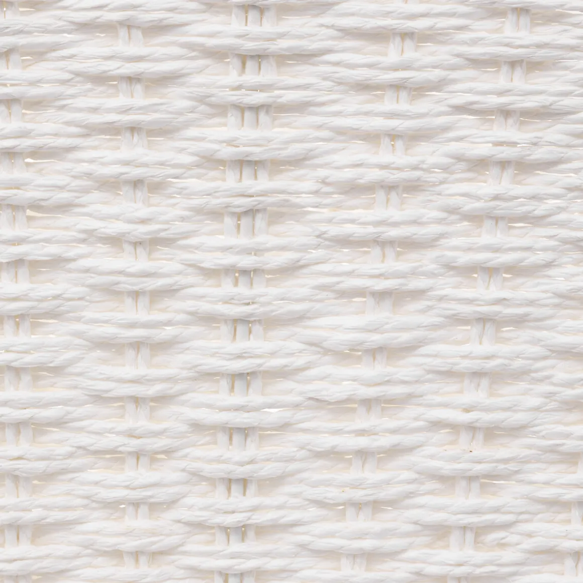 Panier vannerie 31x31cm, Blanc