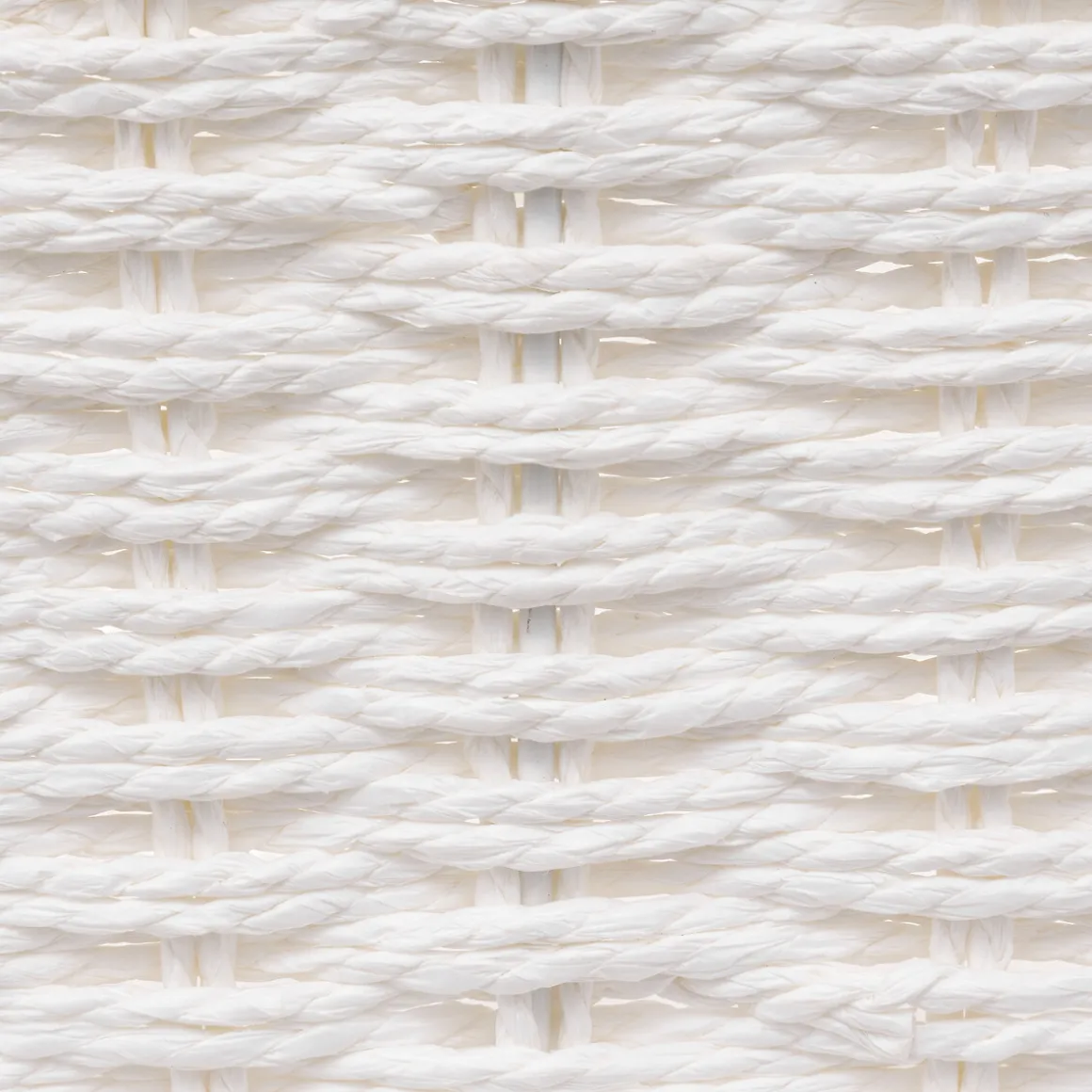 Panier vannerie 31x15cm, Blanc