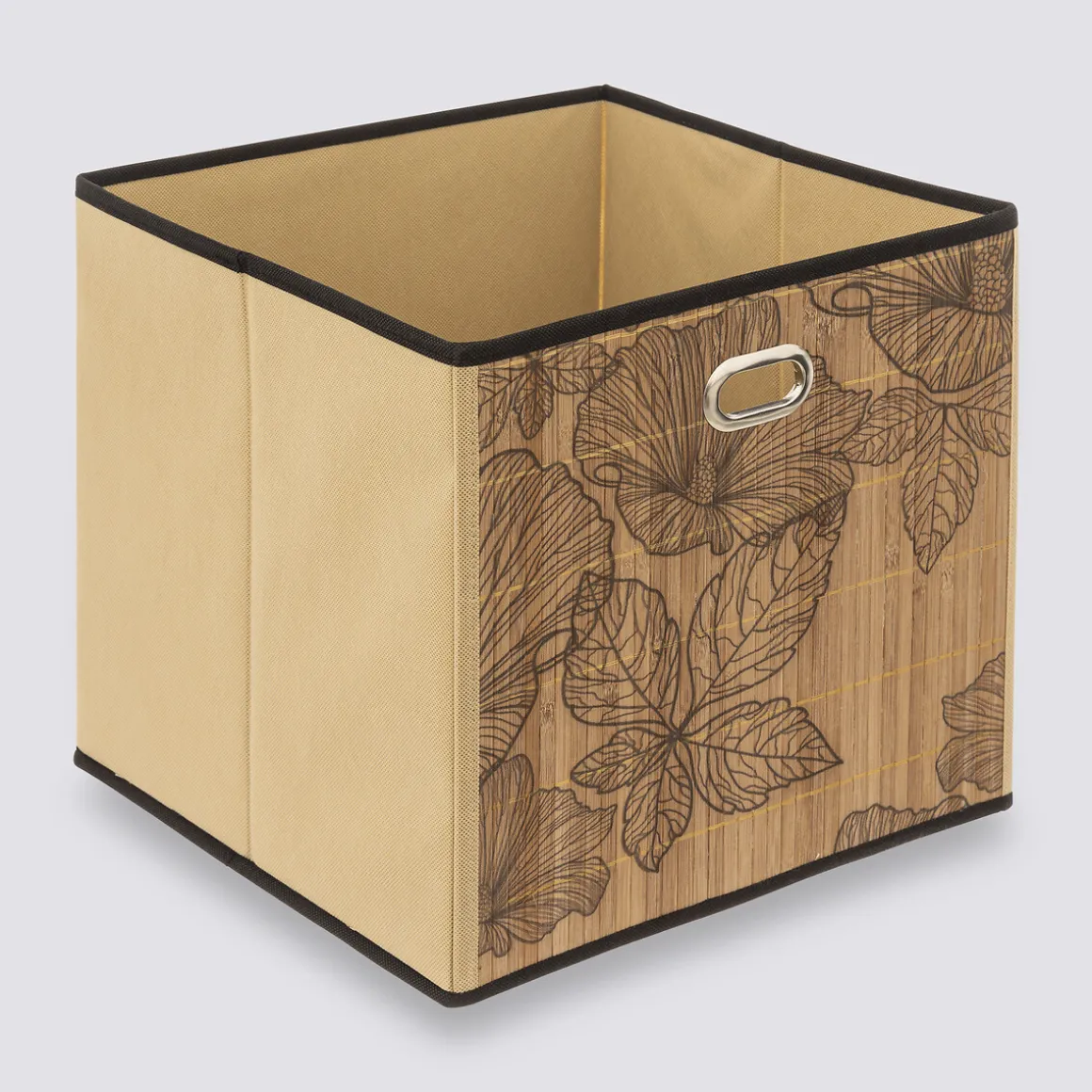 Panier 31x31cm, Latte bambou