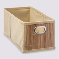 Panier 15x31cm, Latte bambou