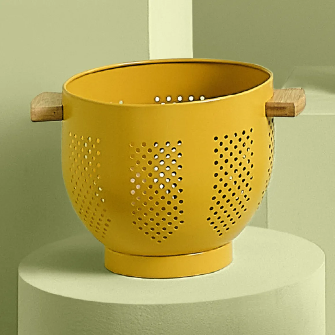 Passoire métal D20 cm, Gris charbon