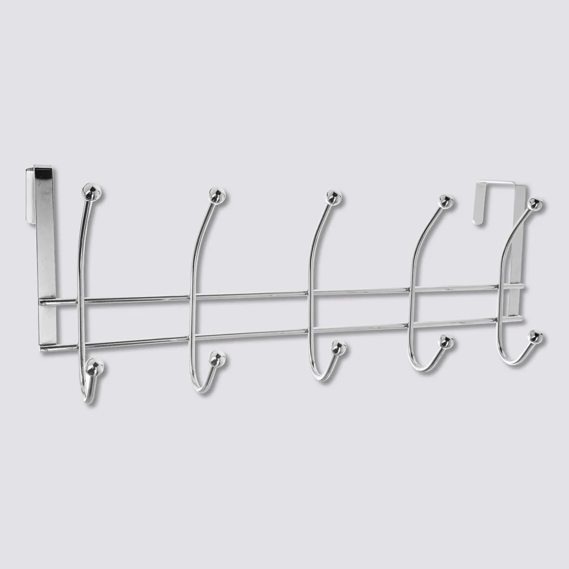Patère 10 têtes, inox