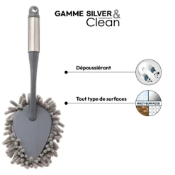 Petit plumeau microfibre, Gris