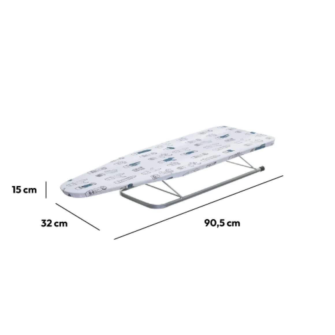 Petite table à repasser, Blanc