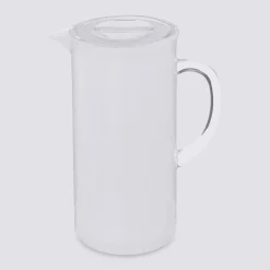 Pichet avec couvercle 1,95L, Blanc