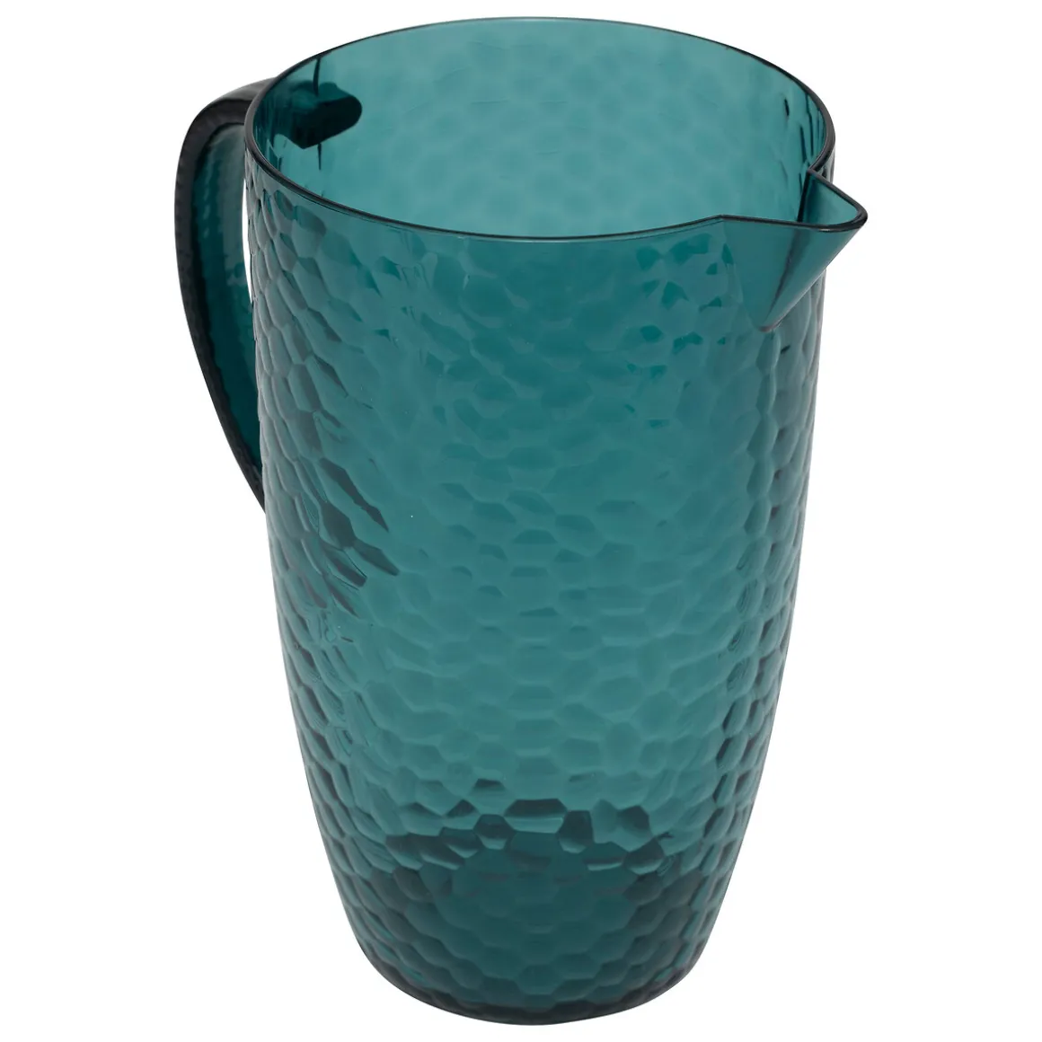 Pichet avec couvercle 2L, Bleu pétrole