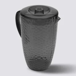 Pichet avec couvercle 2L, Gris charbon