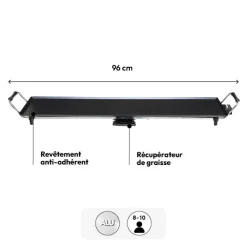 Plancha électrique 96 cm