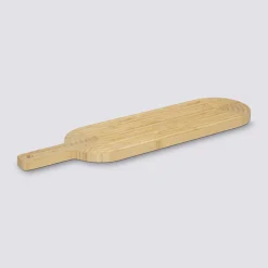 Planche à découper avec rainures 60x16cm, Bambou