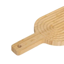 Planche à découper avec rainures 60x16cm, Bambou