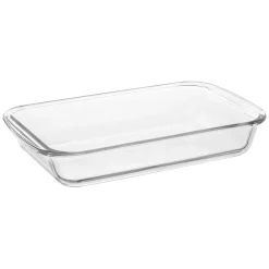 Plat rectangulaire avec couvercle 29x18cm