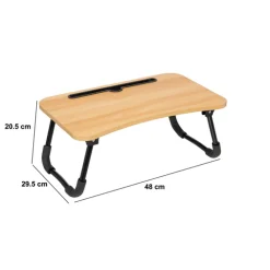 Plateau avec pieds pliable 48x20,5 cm