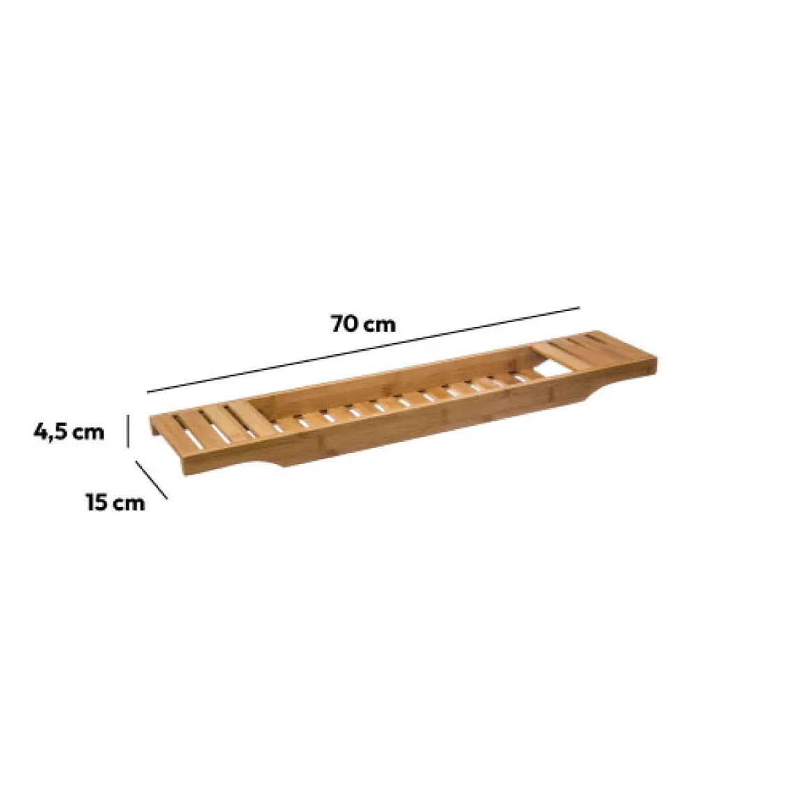 Plateau baignoire 70x15 cm