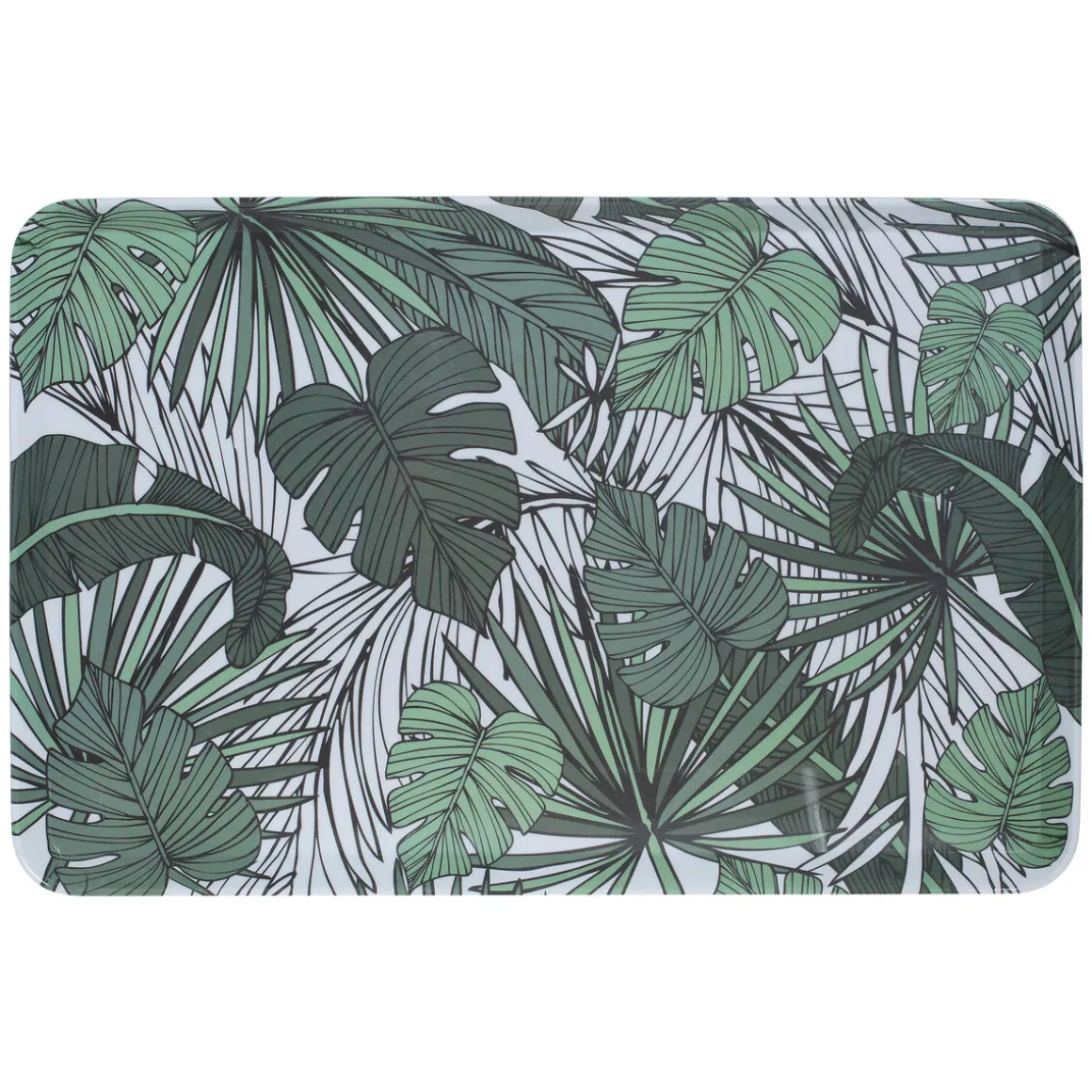 Plateau rectangle 30x22 cm, Jungle