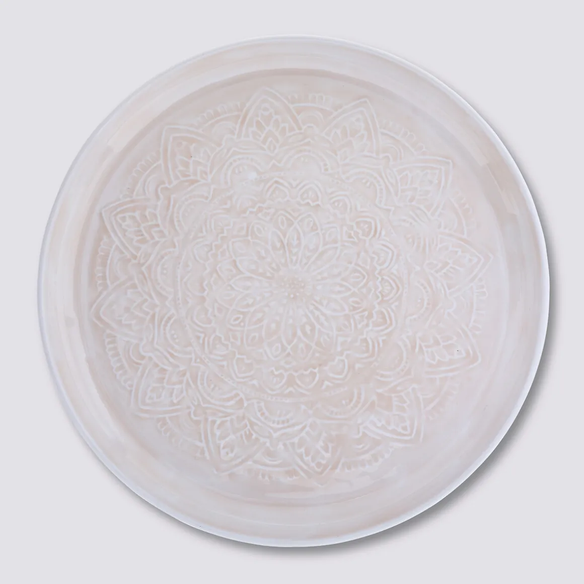 Plateau rond métal 41 cm
