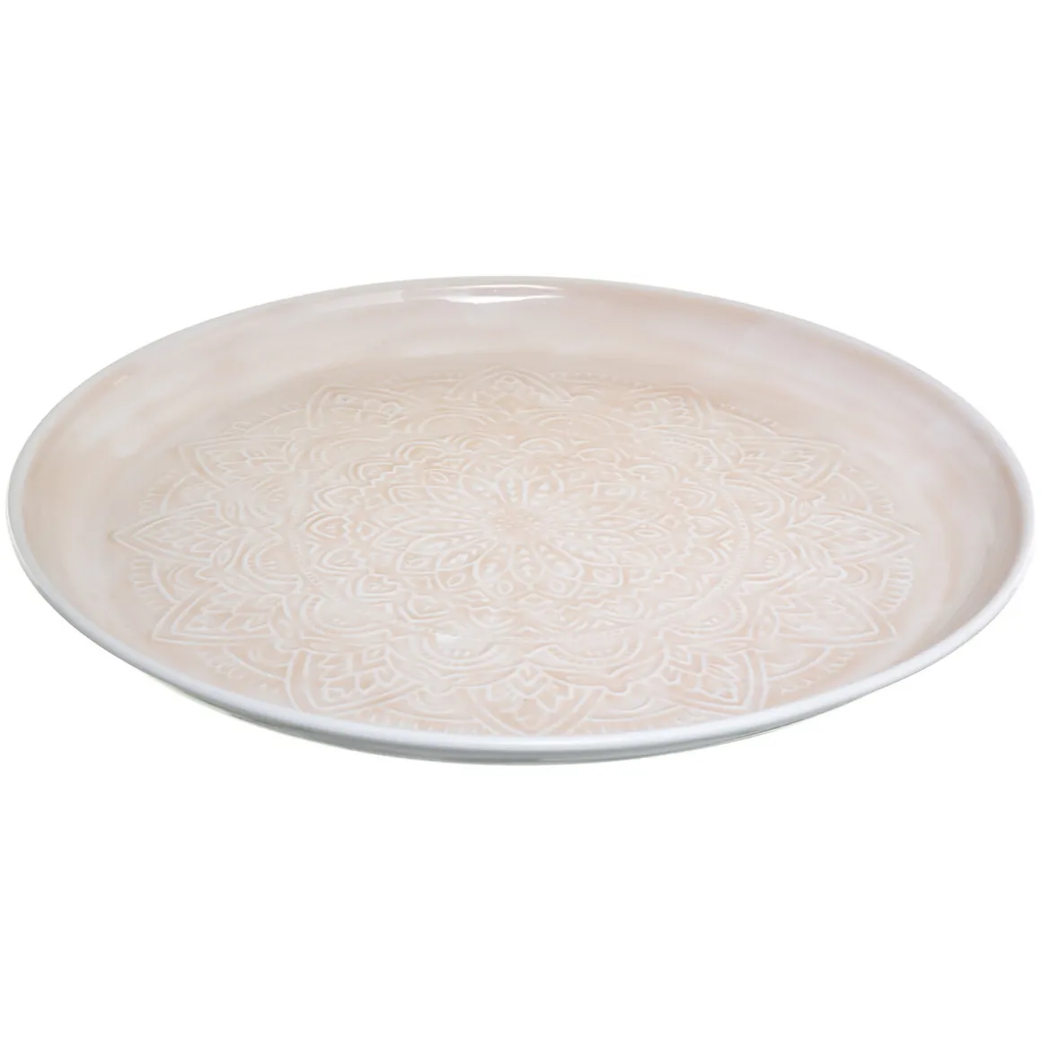 Plateau rond métal 41 cm