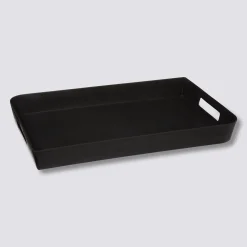 Plateau 45x30 cm, Gris charbon