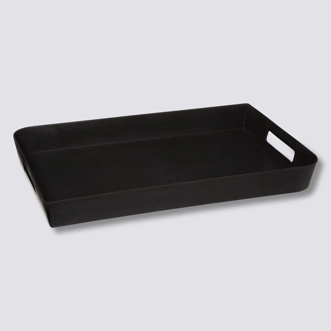 Plateau 45x30 cm, Gris charbon