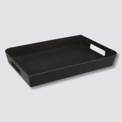 Plateau 35x25 cm, Gris charbon
