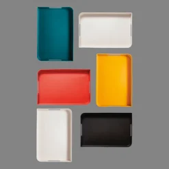 Plateau 35x25 cm, Gris charbon