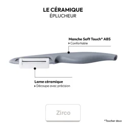 Éplucheur en céramique