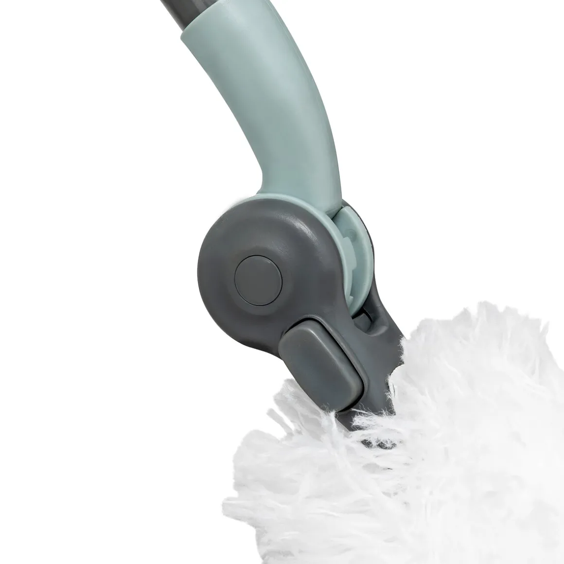 Plumeau orientable avec manche téléscopique, Gris