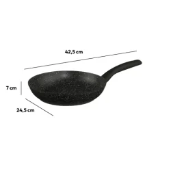Poêle Aluminium forgé, 24 cm