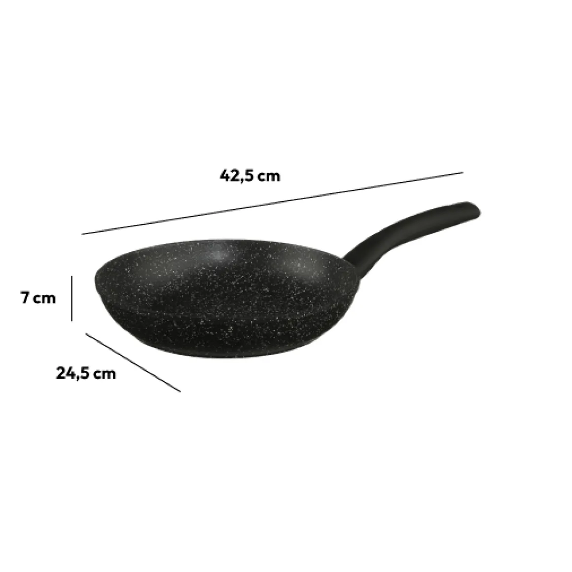 Poêle Aluminium forgé, 24 cm