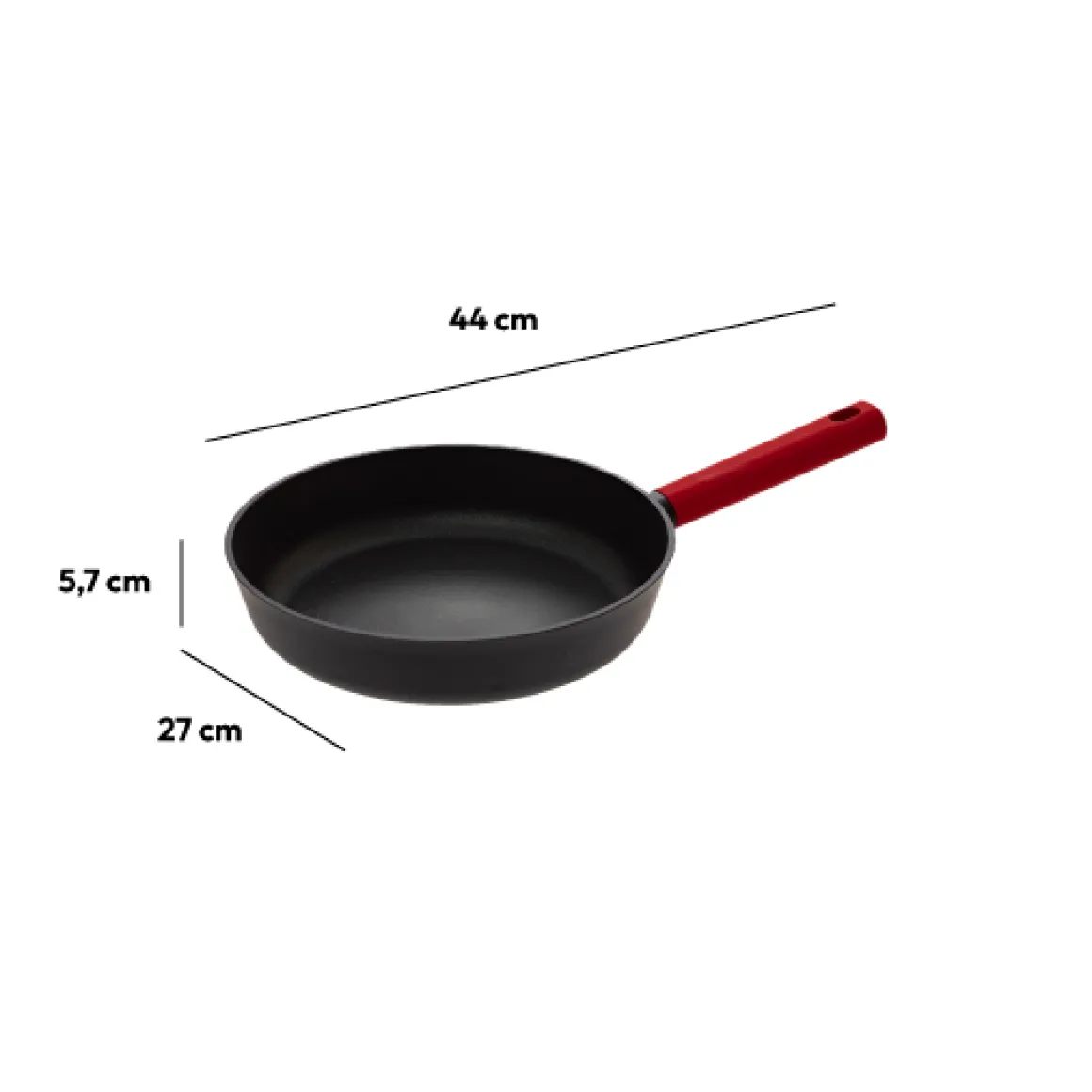 Poêle Aluminium forgé, 26 cm