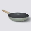 Poêle aluminium forgé 28 cm, Vert