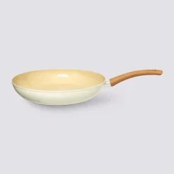 Poêle aluminium forgé beige, 30cm