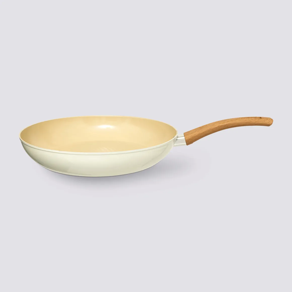 Poêle aluminium forgé beige, 30cm