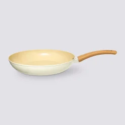Poêle aluminium forgé beige, 28cm