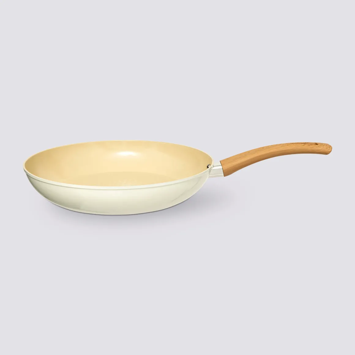 Poêle aluminium forgé beige, 28cm