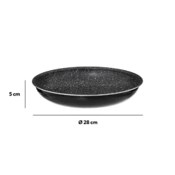 Poêle Aluminium pressé, 28 cm