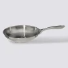 Poêle Inox, 28 cm