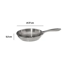 Poêle Inox, 26 cm
