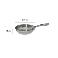 Poêle Inox, 20 cm