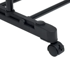 Portant à vêtements extensible, Effet bois