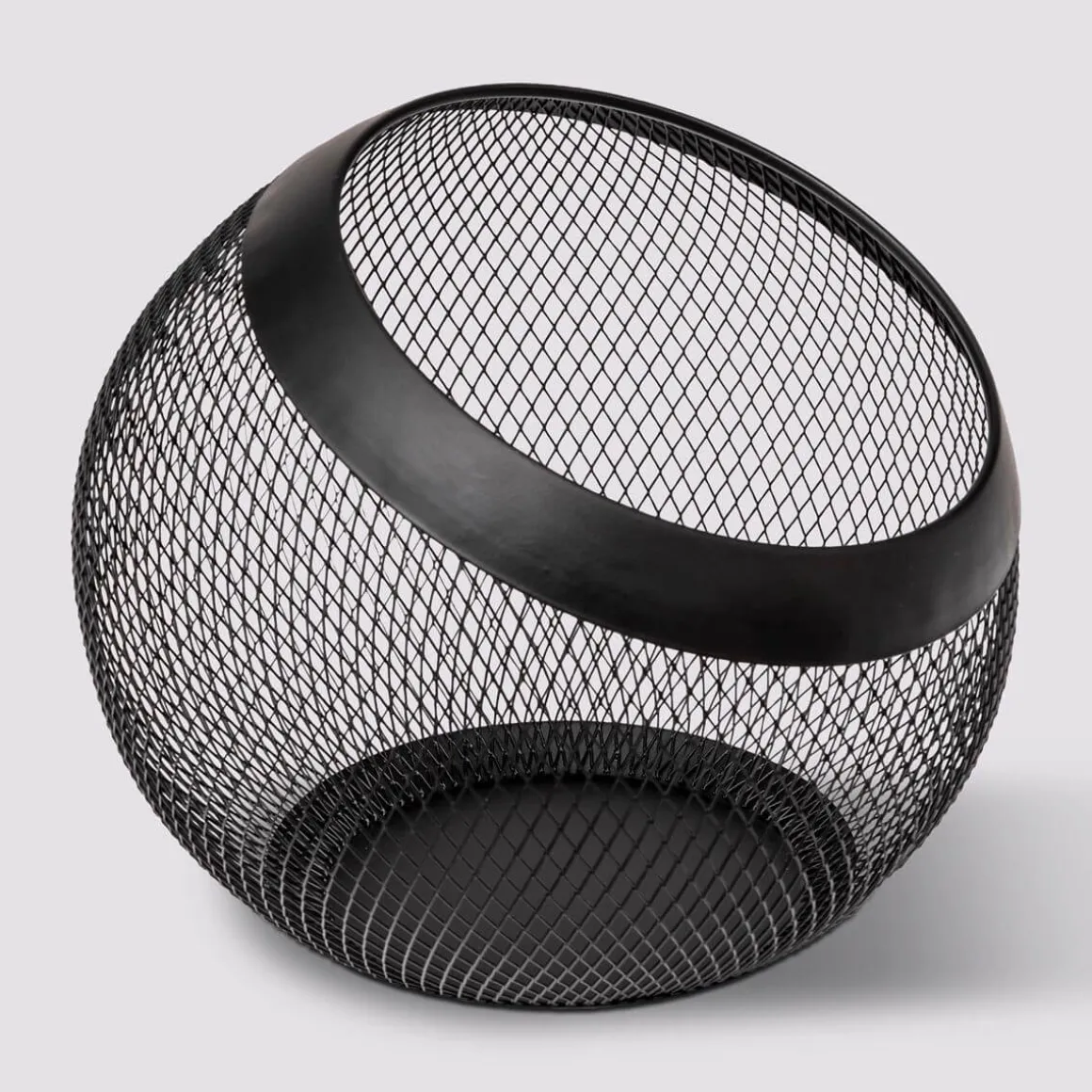 Porte capsules rond, Noir