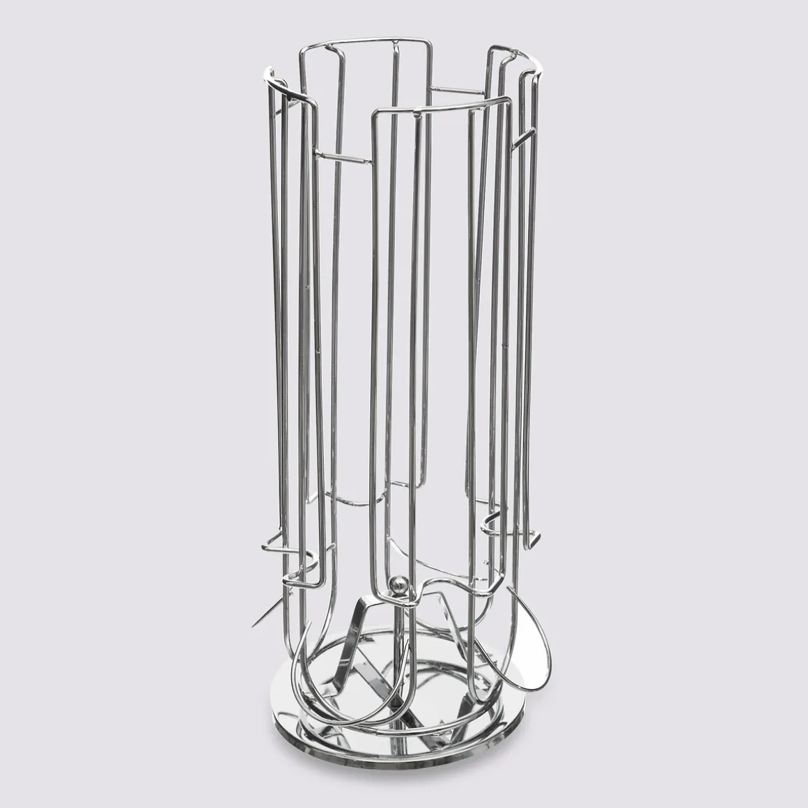 Porte-capsules rotatif x24, Chromé