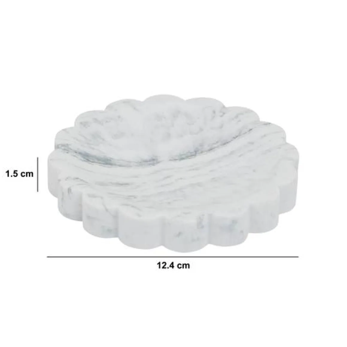 Porte-savon, Blanc