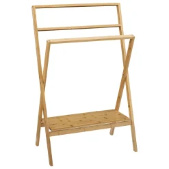 Porte-serviettes 1 étagère, Bambou