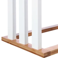 Porte-serviettes sur pieds, Blanc