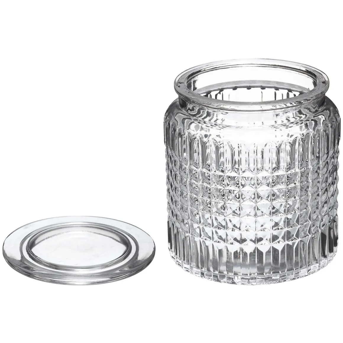 Pot à cotons, Verre
