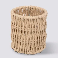 Pot à crayons, Papier tressé