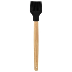 Pot métal à ustensiles avec 7 accessoires, Noir